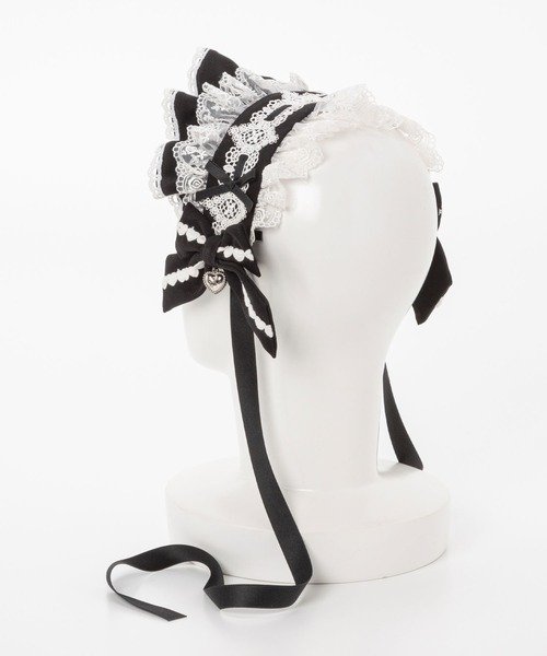 Pretty ハート型 ヘッドドレス DearMyLove Emilyハートチャームヘッドドレス : ZOZOTOWN Yahoo