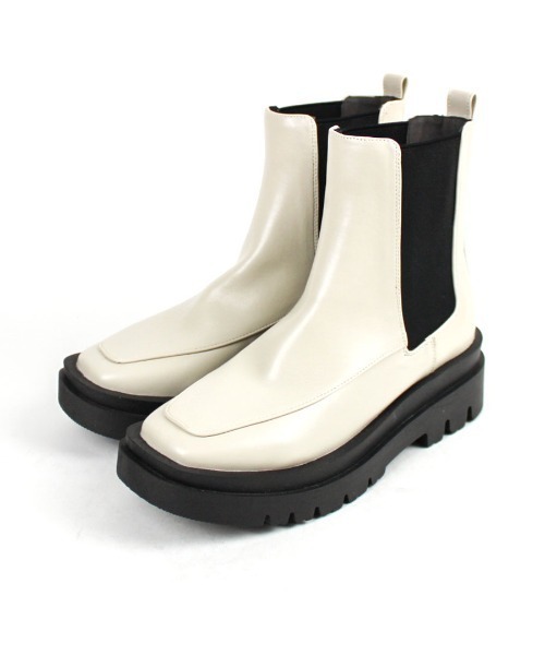 「VIVIAN」 ショートブーツ M ブラック レディース_画像6