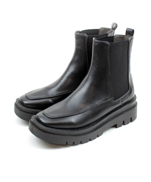 「VIVIAN」 ショートブーツ M ブラック レディース_画像7