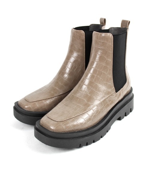 「VIVIAN」 ショートブーツ M ブラック レディース_画像8