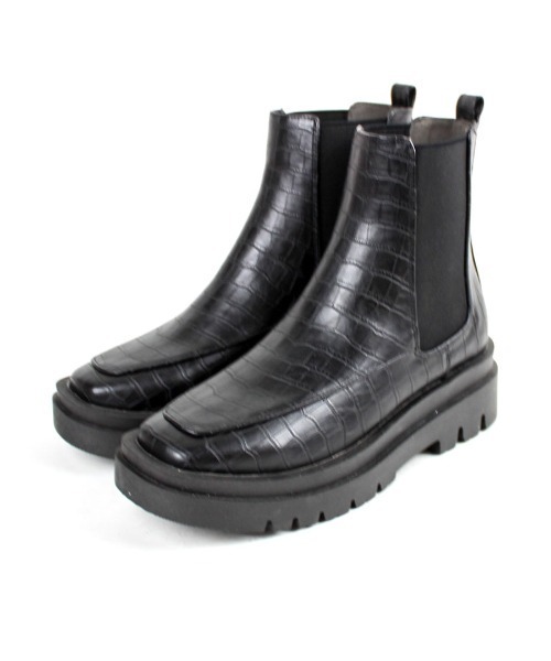 「VIVIAN」 ショートブーツ M ブラック レディース_画像9