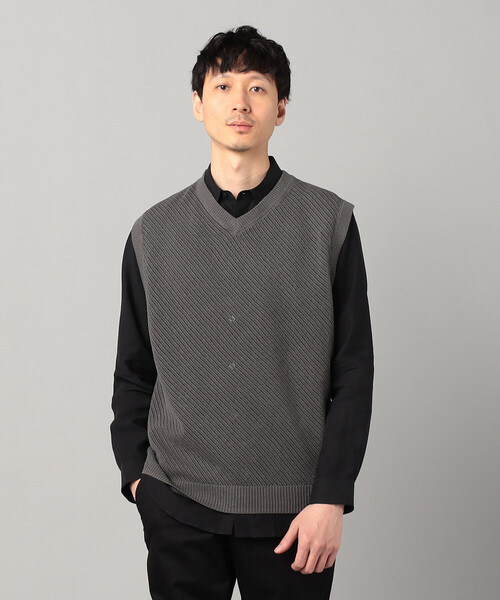あさやん。ページ ① 10098622 シアーメッシュサイドベルトジレ | SANZEN Online