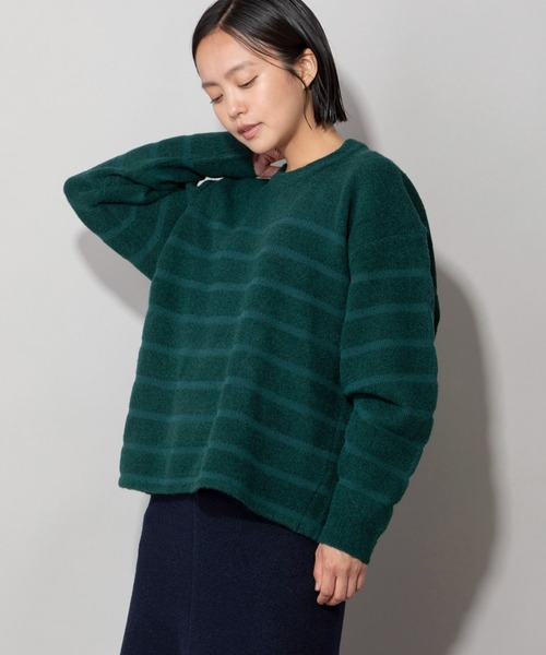 「Munich」 長袖ニット ONE SIZE ホワイト レディース_画像3