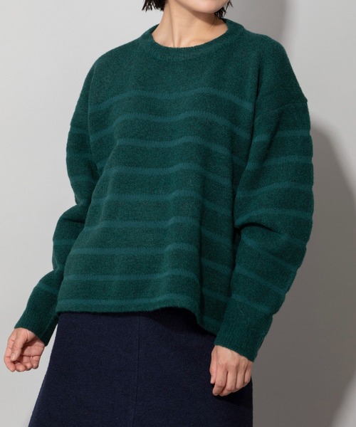 「Munich」 長袖ニット ONE SIZE ホワイト レディース_画像5