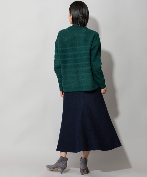 「Munich」 長袖ニット ONE SIZE ホワイト レディース_画像7