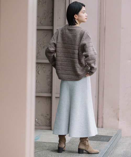 「Munich」 長袖ニット ONE SIZE ホワイト レディース_画像10