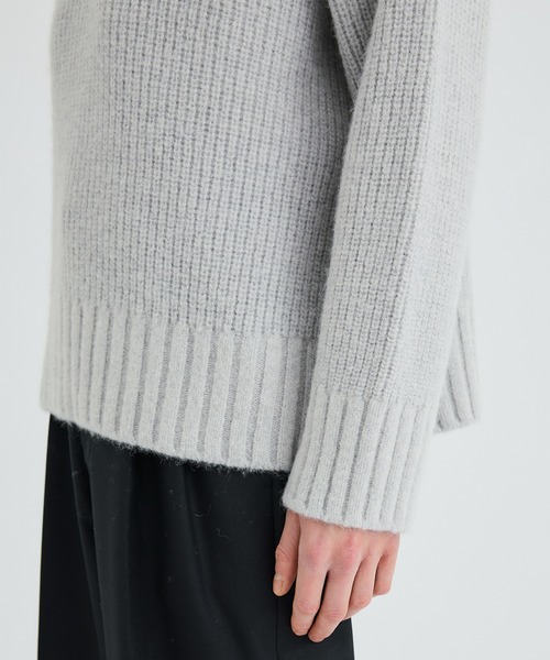 「CITY」 タートルネックニット 1 ブラック メンズ_画像5