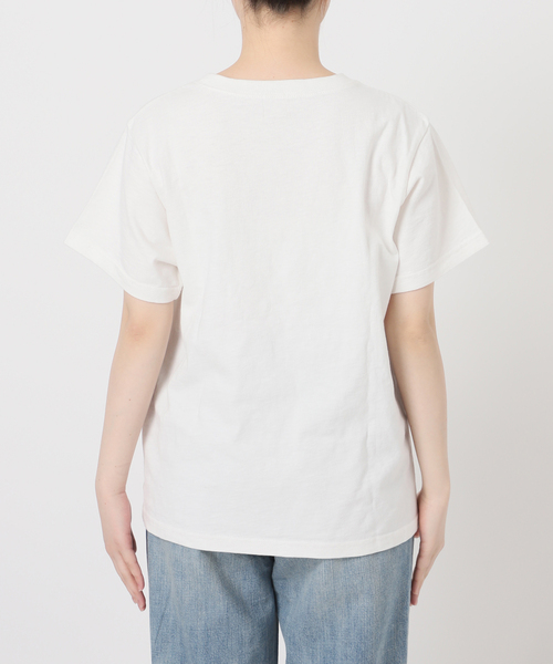 Spick＆Span tシャツ 「追加」フロッキーロゴスラブTシャツ