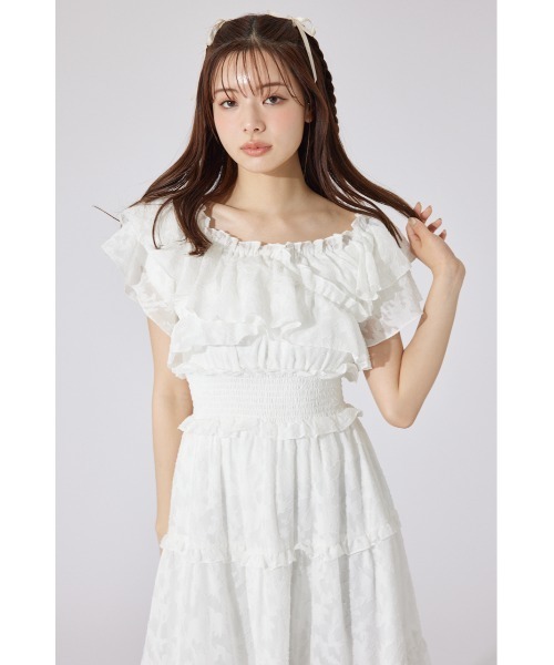 七里 半袖ワンピース 130 rienda（リエンダ） ワンピース 夏 半袖 「AKB48 平田侑希さん着用