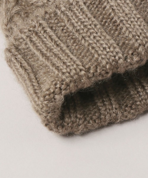 「CA4LA」 ニットキャップ ONESIZE ブラック レディース_画像3