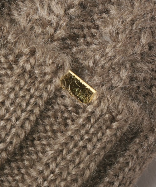 「CA4LA」 ニットキャップ ONESIZE ブラック レディース_画像4