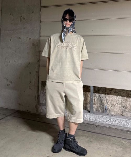 sedacle セットアップ sedacle girl スウェットパンツ ジャージ ピグメント加工ハーフ