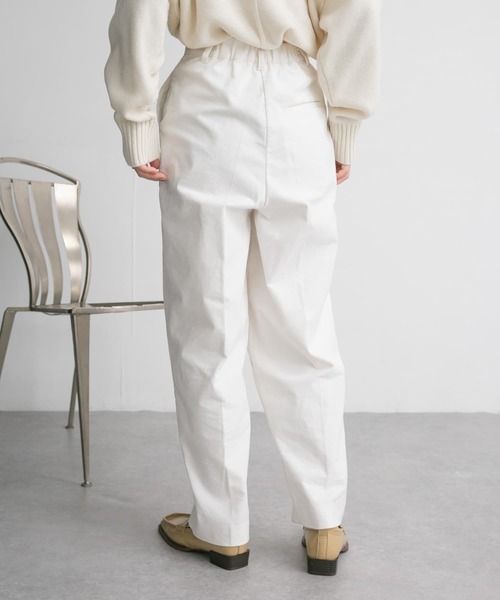 「KBF」 コーデュロイパンツ ONE カーキ レディース_画像9