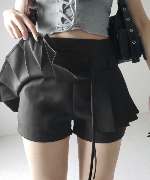 me+em select（ミームセレクト） パンツ 「 3color 」ストラップ