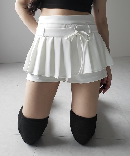 me+em select（ミームセレクト） パンツ 「 3color 」ストラップ