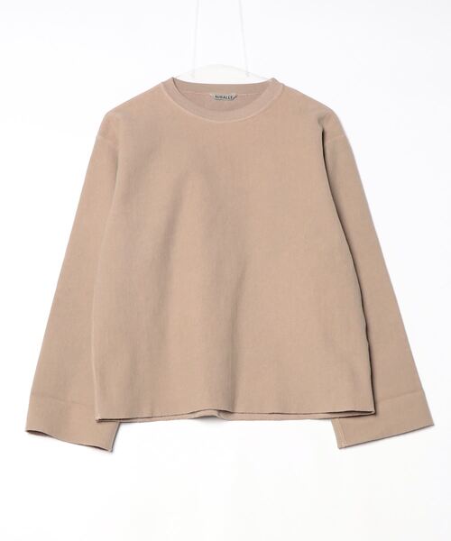 AURALEE スウェット ベージュ AURALEE 「AURALEE」 スウェットカットソー 1 ベージュ