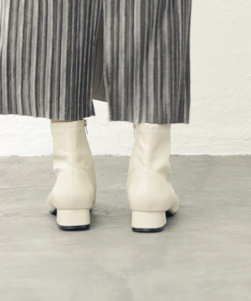 「SOROTTO」 ブーツ M アイボリー レディース_画像9