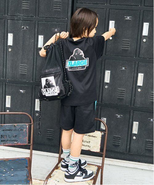 XLARGE KIDS リュック OGゴリラメッシュナップサック キッズ