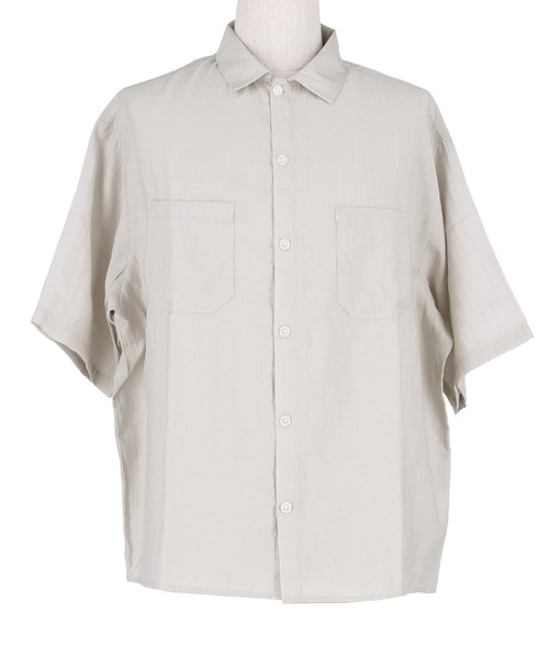 KRISVANASSCHE 半袖シャツ　2014SS クリスヴァンアッシュ(KRISVANASSCHE) 2014年春夏メンズ