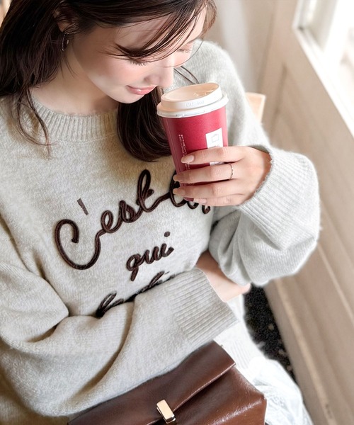 mily bilet ニット セーター 「mily bilet」おしゃれ女子の今シーズン