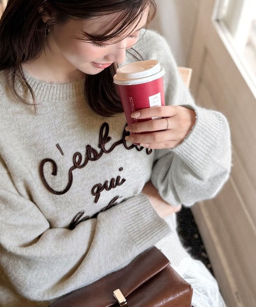 mily bilet ニット セーター 「mily bilet」おしゃれ女子の今シーズン