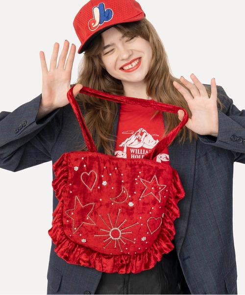 HEY!MrsROSE トートバッグ HEY! Mrs ROSE(ヘイ！ミセスローズ)Velvet