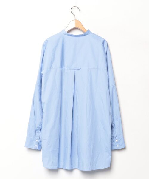 「JOURNAL STANDARD LUXE」 長袖ブラウス - ブルー レディース JOURNAL STANDARD LUXE 「JOURNAL LUXE」 長袖ブラウス - ブルー