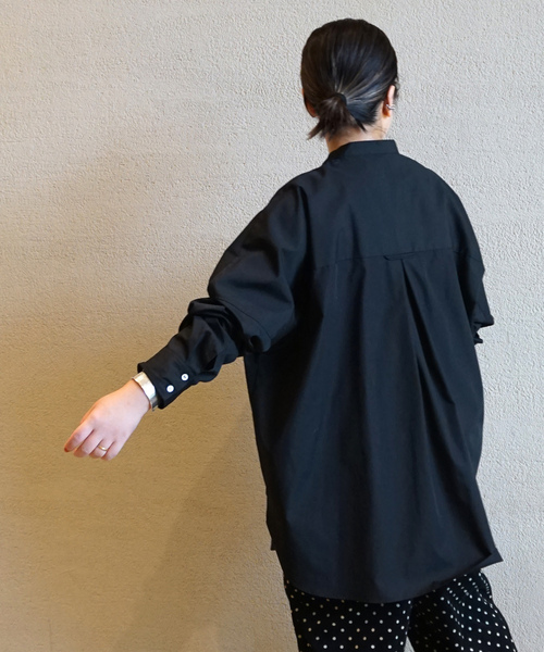 JOURNAL STANDARD LUXE 「JOURNAL LUXE」 長袖ブラウス - ブルー