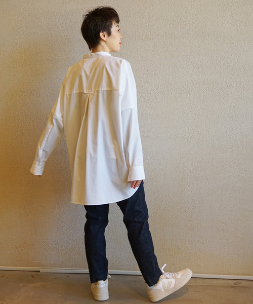 JOURNAL STANDARD LUXE 「JOURNAL LUXE」 長袖ブラウス - ブルー