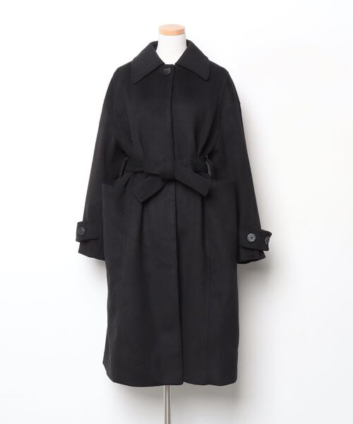 Fano Studios」 ステンカラーコート S ブラック レディース : ZOZOTOWN