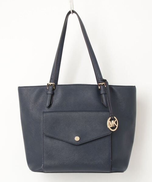 新品　MICHAEL KORS ネイビー トートバッグ MICHAEL KORS 「MICHAEL KORS」 トートバッグ FREE ネイビー