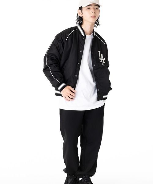 NEW ERA（ニューエラ） スタジャン ヴァーシティジャケット MLB NYLA