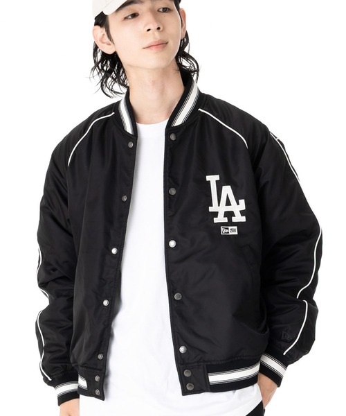 NEW ERA（ニューエラ） スタジャン ヴァーシティジャケット MLB NYLA
