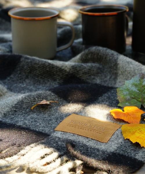 PENDLETON（ペンドルトン） ブランケット モーターローブ With レザー