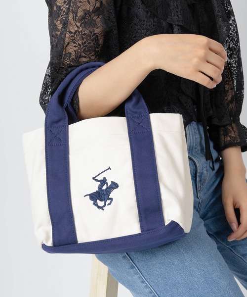 ビバリーヒルズポロクラブキャンバストートバッグ BEVERLY HILLS POLO CLUB トートバッグ 「Beverly Hills