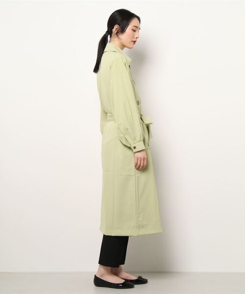 「SpRay」 トレンチコート FREE グレイッシュベージュ レディース_画像2