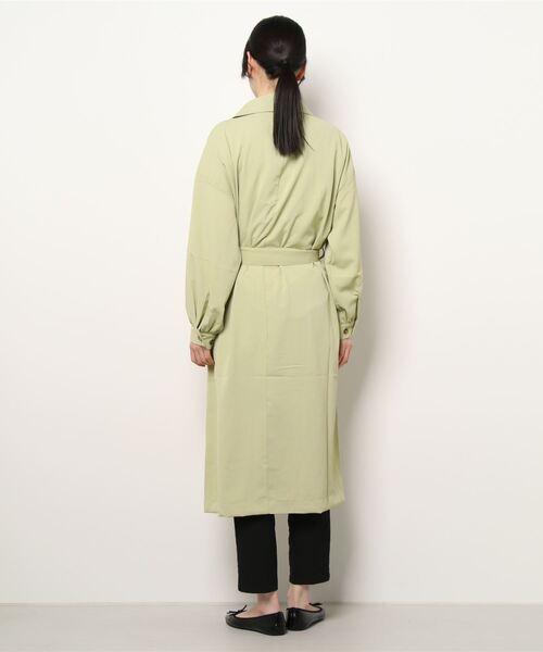 「SpRay」 トレンチコート FREE グレイッシュベージュ レディース_画像3