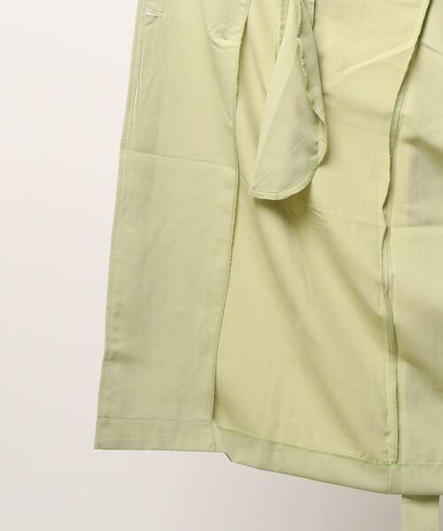 「SpRay」 トレンチコート FREE グレイッシュベージュ レディース_画像4