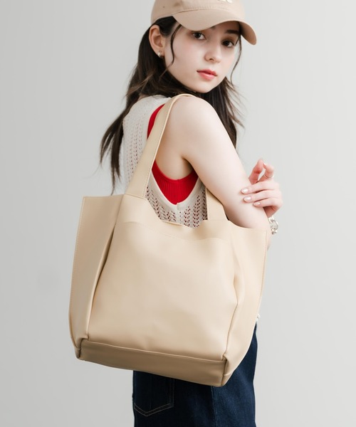 トートバッグ Monroe Rocky Monroe（ロッキーモンロー） トートバッグ 新色追加 PUワン