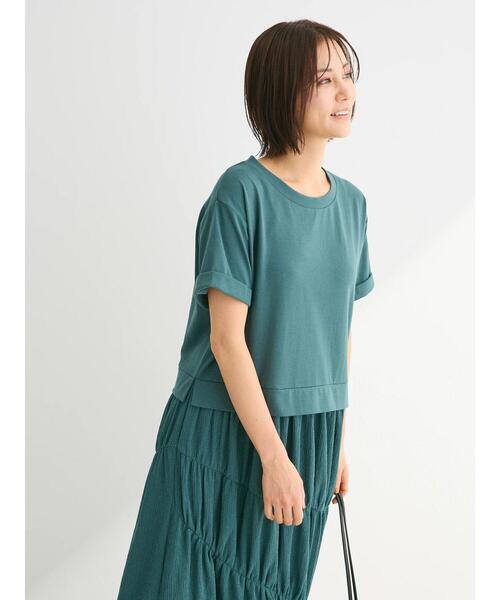 「Green Parks」 ドッキングワンピース FREE カーキ レディース_画像5