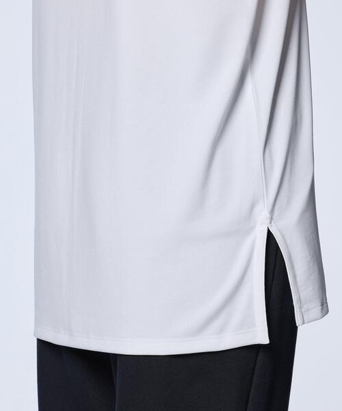 「UNDER ARMOUR」 半袖Tシャツ M ホワイト レディース