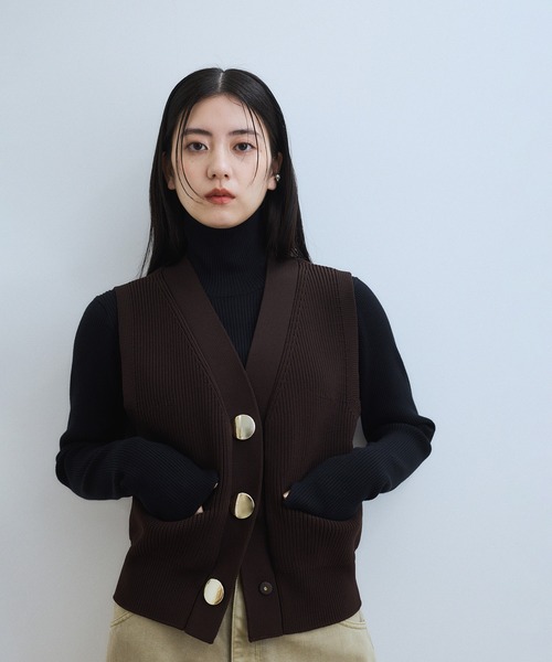 ADAM ET ROPE'（アダムエロペ） ベスト ジレ 「WEB限定