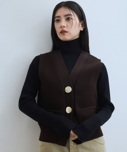 ADAM ET ROPE'（アダムエロペ） ベスト ジレ 「WEB限定