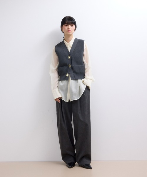 ADAM ET ROPE'（アダムエロペ） ベスト ジレ 「WEB限定