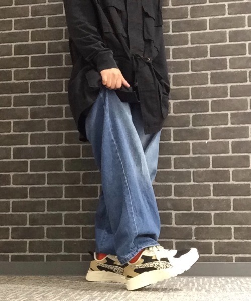 「PUMA」 ローカットスニーカー 24.5cm ブラック レディース