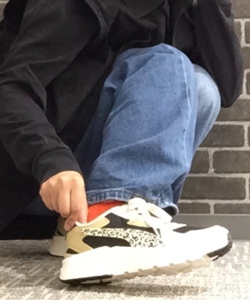 「PUMA」 ローカットスニーカー 24.5cm ブラック レディース