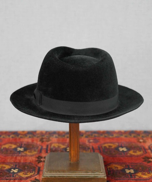 Mr.FATMAN 帽子 ハット JOSE RABBIT VELOUR HAT メンズ : ZOZOTOWN
