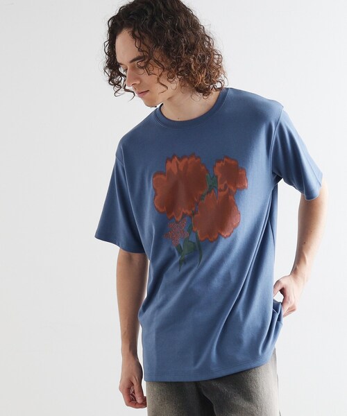 house on the hill フラワーTシャツ 新品タグ付き　90 セール】Flower Photo T-shirt／フラワーフォトTシャツ（Tシャツ