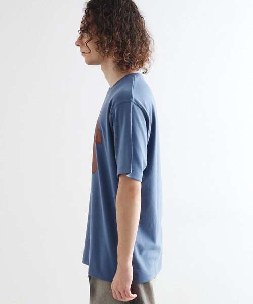 tk.TAKEO KIKUCHI（ティーケータケオキクチ） tシャツ ボカシフラワーT
