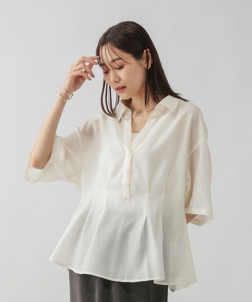 ブラウス シャツ Poplin Smock ブラウス レディース plage ブラウス シャツ Poplin Smock レディース : ZOZOTOWN